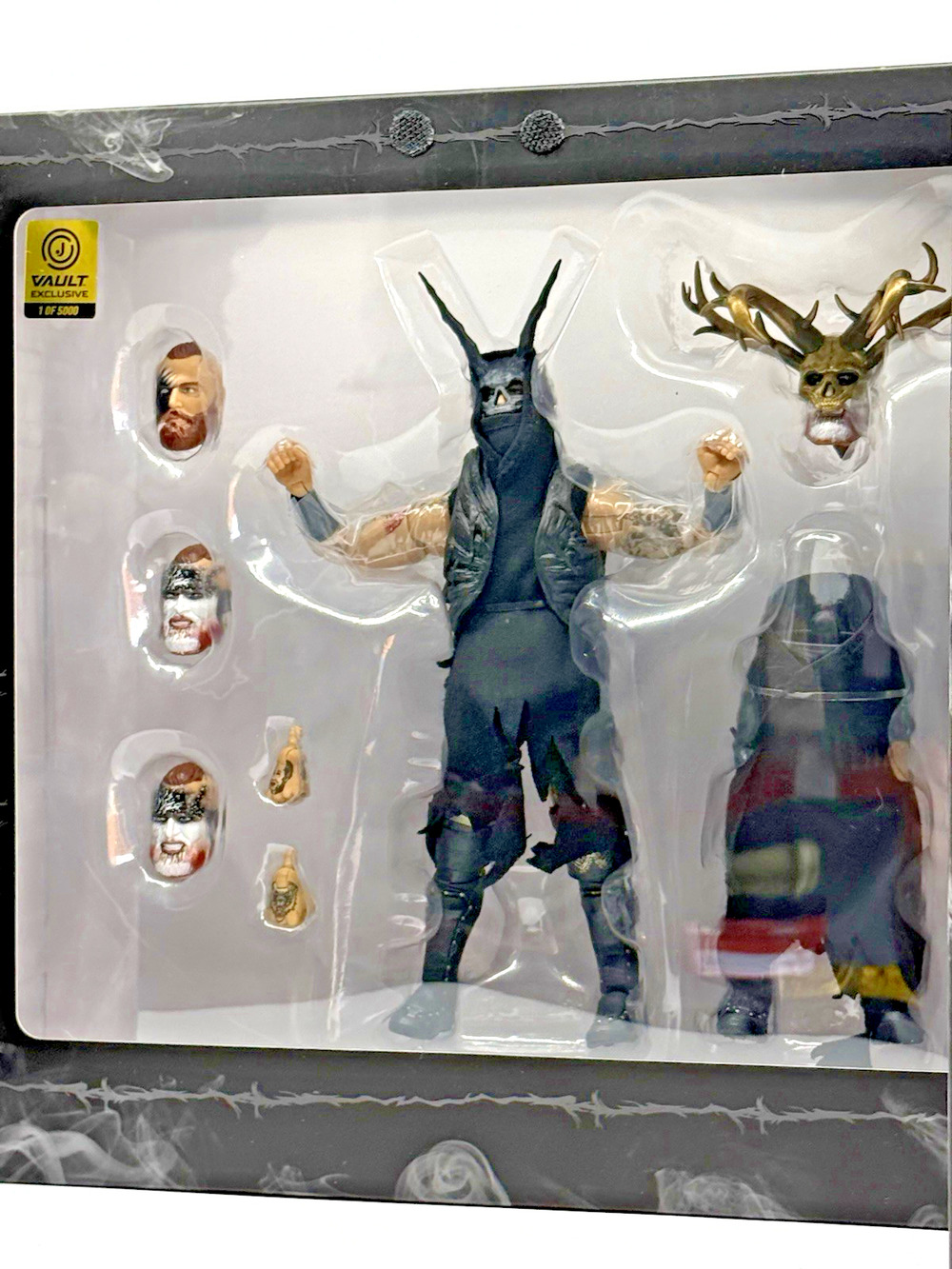 AEW Wrestling Malakai Black Vault Exclusive Figure Set w/ Alt Head Hands